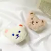 Soporte de Airbag para Teléfono Móvil de Oso Lindo Peluche de Dibujos Animados Coreano Ins Creativo Escritorio Perezoso Pegable Retráctil D
