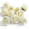 Flores Artificiales de Rosa para Bodas, Capullos de Flores Falsas, Flores de Seda, Decoración Hecha a Mano Materiales DIY, Accesorios de Flor para Peineta Estilo Bosque