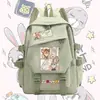 Mercancía de Anime de Zootopia: Mochila Escolar Primaria Judy y Nick Zorro, Unisex, Casual, Gran Capacidad, Bolso de Doble Hombro