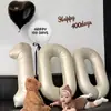 Globos Digitales para la Decoración de la Celebración del Día 100 del Bebé, Accesorios para Fotos de Bebé para Fotos del Día 100 en Casa