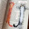 Marcador de Página com Formato de Gato e Padrão de Gatinhos em Acrílico para Livros - Novo Produto Transfronteiriço