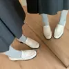 Mocasines de una tira con estampado de anguila de cuero genuino para mujer 2026 comercio exterior punta redonda temperamento tacón grueso zapatos de una sola pieza estilo británico zapatos pequeños de cuero