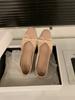 Salto Grosso Rosa Sapatos de Noite Delicados Sapatos Femininos 2025 Novo Primavera Laço Estilo Francês Pequenos Sapatos Vermelhos Fragrantes