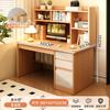 Mesa Personalizada Estante Integrada Mesa para Alunos do Ensino Fundamental e Médio Mesa de Estudo e Escrita para Casa Mesa de Computador de Mesa Montada na Parede do Quarto