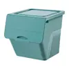 Caja de Almacenamiento de Juguetes Xingyou Caja de Almacenamiento Doméstica con Apertura Frontal y Tapa Abatible Caja de Almacenamiento de Ropa Cesta de Almacenamiento Extra Grande para Snacks