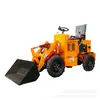 Carregadeira Elétrica para Uso Doméstico, Limpeza de Resíduos Animais, Pá de Terra e Grama, Carregadeira a Diesel, Mini Carregadeira Elétrica Doméstica com Tração nas Quatro Rodas