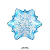 Balão Azul Floco de Neve de Inverno Arco de Cena Tema Festa de Menina Pacote de Balões Decoração de Casamento