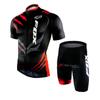 Comercio Exterior Transfronterizo Ropa de Ciclismo Conjunto de Manga Corta Traje de Ciclismo Unisex Cómodo Elástico Transpirable