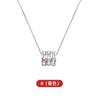 Collar pequeño de cintura para hombre y mujer, cadena de clavícula, diseño de nicho, estilo moderno, joyería de acero de titanio para celebridades de Internet, 2024