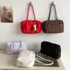 Bolso tipo Boston ligero y sencillo de nailon para mujer, estilo coreano, nuevo, de gran capacidad, moderno y versátil, bolso de hombro casual