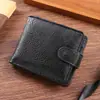 Atacado do Fabricante Novo Modelo Carteira Masculina Estilo Curto Grande Capacidade Pu Couro de Alta Qualidade com Múltiplos Porta-Cartões para Homens