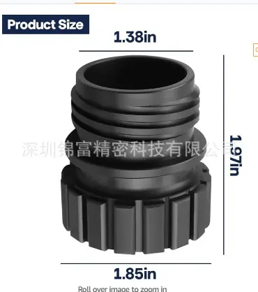 SDJ266   加长版黑色美国款玻璃瓶转接头.png