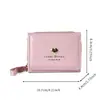 Carteira Feminina Transfronteiriça com Zíper e Fecho 70% de Desconto Estilo Curto Multifuncional Bolsa de Mão Fashion com Múltiplos Porta-Cartões Porta-Cartões Clutch