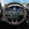Aplicable a Cubierta de Volante Ford Kuga Invierno Felpa Ultradelgada Especial Modelos 13-20 Antideslizante Absorbente de Sudor Cubierta de Agarre