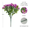 Cientos de Populares Ramilletes de Eucalipto Artificial para Patios Exteriores y Jardines, Arreglos Florales, Decoración Suave, Paisajismo, Plantas Verdes Simuladas, Flores Artificiales
