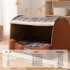 26º Otoño/Invierno Nuevo Vintage Cuento de Hadas Cajón Nido Semi-Cerrado Nido para Gatos Extraíble y Lavable Cama para Perros Casa para Perros Nido para Mascotas