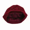 Novos Chapéus de Tricô Outono e Inverno para Homens e Mulheres, Chapéus de Lã Cor Lisa com Bordado de Espiga de Trigo, Proteção para Orelhas, Proteção contra Frio e Aquecimento, Chapéus de Tricô de Inverno