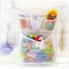 Juguetes de Baño para Baby Shower Malla Blanca para Guardar Juguetes de Bebé y Niños con Ventosas Fuertes Bolsa de Red para Juguetes Organizador de Baño