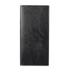 Cartera Larga Fina de Cuero de Cera de Aceite de Alta Calidad para Hombre Estilo Retro Billetera para Monedas de Estudiante Ranuras Múltiples para Tarjetas Portatarjetas Billetera Suave