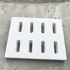 Tapa de zanja de fibra de acero Tapa de registro para zanja de cables Cuadrada Baja corriente Tapa de registro para zanja de aguas pluviales y residuales Drenaje de alcantarilla