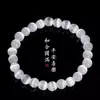 Atacado Dez Yuan Barraca de Rua Ponto Turístico Fornecimento Dropshipping Pulseira de Cristal Olho de Gato Branco Feminina Luxo Leve Nicho Exquisito
