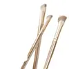 Pincel Sombra de Nariz Forma de Abanico Medio Cangzhou Pincel de Maquillaje Forma de Hoz Angulado Pequeño en Forma de Abanico para Contorno de Puente Nasal y Difuminado de Iluminador