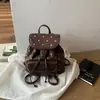 Mochila de Gamuza Melange para Mujer, Ligera, para Viajes y Uso Diario, Nueva Colección Otoño 2026, Mochila Escolar para Estudiantes
