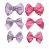 Estilo Francés Elegante Lazo Morado Medio Hecho Corbata de Lazo Bicolor Broche Zapatos y Calcetines Accesorios para el Cabello Accesorios DIY