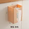 Caja de Pañuelos de Dibujos Animados para Montar en la Pared, Instalación sin Taladro, para Guardar Servilletas Faciales, Caja para Colgar en la Pared del Baño, Caja para Colgar en la Cocina