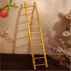 Casa Nueva, Paso a Paso, Escalera de Bambú Imitación, Adornos para Casa Nueva, Adornos para Casa Nueva, Suministros para Mudanza y Casa Nueva