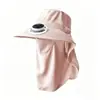 Chapéu de Verão Masculino Transfronteiriço com Aba Larga, Chapéu de Pesca, Chapéu de Pescador Anti-UV, Chapéu de Sol para Exterior, Chapéu Fresco
