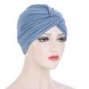Sombrero Turban de Calle de Moda de Aliexpress en 8 Colores, Sombrero de Cáñamo Trenzado con Cristal, Sombrero Pañuelo en Stock