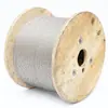 Cuerda de Acero Inoxidable 304 Delgada y Suave para Invernaderos Industriales, Tracción, Elevación y Secado de Ropa. Cuerda de Acero Inoxidable 316 para Barcos