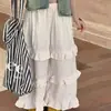 Conjunto de Niña 2026 Verano Nuevo Estilo Coreano Chaleco de Mezclilla Hombros Descubiertos Camiseta sin Mangas con Estampado de Letras Pantalones de Pierna Ancha con Volantes Conjunto