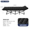 Cama Dobrável Multifuncional Escritório Pausa para Almoço Solteiro Sesta Portátil Cama de Campanha Reclinável Cama Acompanhante para Casa Cama de Dez Pés