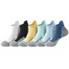Calcetines deportivos para hombre hasta la pantorrilla con amortiguación y planta de rizo, especializados para correr, maratón, senderismo al aire libre y montañismo, resistentes al olor