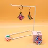 Llavero de Mariposa de Dibujos Animados de Venta Caliente Transfronterizo, Colgante Lindo de Goma Suave de PVC para Mochila, Accesorio de Llavero en Stock Regalo