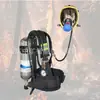 Capucha de Rescate de Emergencia Cilindro de Fibra de Carbono 6.8L Respirador de Aire Comprimido Autónomo de Fibra de Carbono Gris