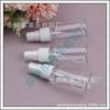 Frasco Spray Transparente Gordo Curto 50ml Viagem Portátil Pequeno Frasco Spray 50ml Beleza Pequeno Frasco Spray Cosméticos Frasco Pequeno