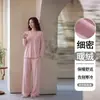 Pijama Feminino de Flanela Espesso Quente com Manga Longa para Inverno Outono e Inverno Tamanho Plus Size Casual Estilo Primavera e Outono Lã Fina Pode Ser Usado Fora de Casa Roupas de Casa