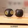 Incrustación de Madera de Águila con Tallado en Madera "Riqueza Instantánea", Accesorios de Joyería Hechos a Mano DIY, Colgantes Coleccionables, Cuentas para Pulseras, Cuentas Sueltas al por Mayor