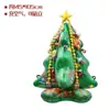 Véspera de Natal Quebra-Nozes Soldado Balão de Folha de Alumínio 3D em Pé Desenho Animado Decoração de Shopping de Folha de Alumínio