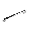 Manijas para Puertas de Gabinete de Cajones Negro Mate, Manijas de Ferretería Estilo Minimalista de Gama Alta, Manijas Plateadas Brillantes Estilo Francés, Wholesale de Gama Alta