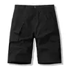 Shorts casuais de trabalho masculinos, corte solto, múltiplos bolsos, qualidade de exportação, comprimento de cinco pontos, novo estilo, mais vendido na Amazon