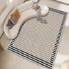 Tapete Moderno Simples Sala de Estar Mesa de Centro Manta Sofá Estilo ins Quarto Tapete de Chão Doméstico Manta de Cabeceira Nórdica de Luxo Leve