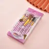 Amazon Más Vendido Set de 5 Brochas de Maquillaje Súper Suaves Set Completo para Principiantes Herramientas de Belleza Fabricante Venta al por Mayor