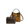 Bolsa Tote de Gran Capacidad para Mujer 2025 Más Vendida Estilo Coreano Moda de Alta Gama Versátil para el Trabajo Retro Moderna Bolso de Hombro