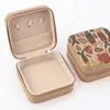 Caja de Joyería, Mini Caja de Almacenamiento, Pendientes, Pulseras, Caja de Costura Doméstica Compacta y Portátil, Bolsa de Almacenamiento para Joyería