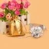 Saco de Presente de Tecido Dourado e Prateado Saco de Presente de Casamento para Joias Cordão Bolso com Aba Calças Joias Artesanato Presente Estampagem a Quente Saco de Tecido Prateado Lote