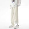 Pantalones casuales holgados de estilo coreano para hombre, pantalón de pierna ancha, a la moda, combinable con todo, de verano, con colgante fino, novedad de 2023